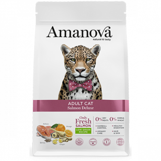 ADULT CAT Salmon Deluxe Salmone fresco 1,5 kg