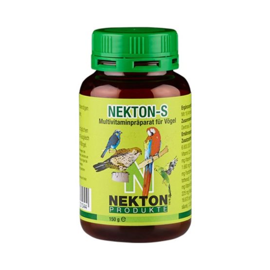 Nekton S – Multivitaminico specifico per uccelli domestici e pappagalli 70 gr